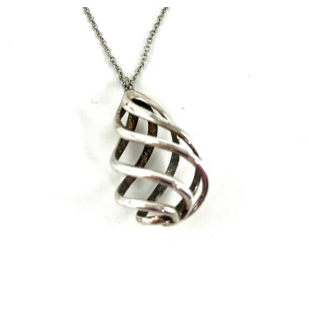 Sterling silver Tiffany & Co Venezia Luce Pendant Necklace